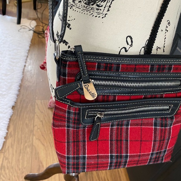 5/$25 - Tartan Plaid Crossbody handbag - Picture 3 of 11